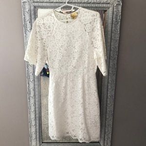White H&M Lace Dress
